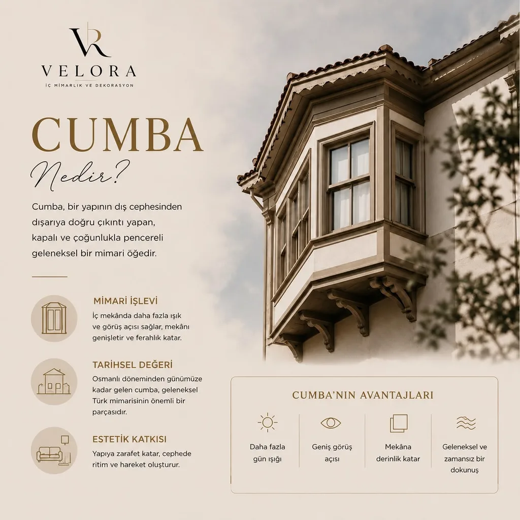 Cumba nedir? Cepheden dışarı taşan geleneksel çıkma — Velora