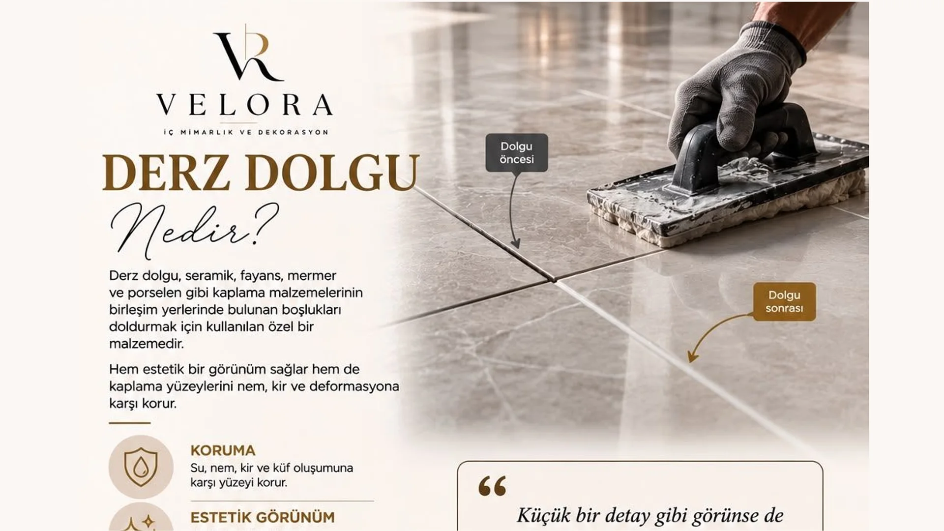Derz dolgu nedir? Türleri, uygulaması ve renk seçimi