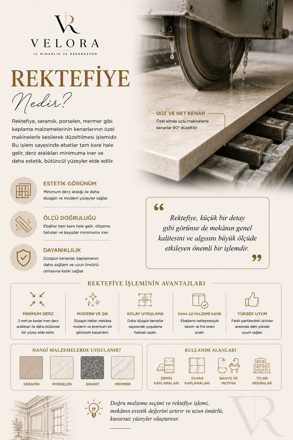 Rektefiye nedir? 2 mm derzin sırrı — Velora